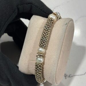 Caviar Pearl Bracelet 7.5"